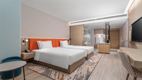 Imagen de la habitación del Hotel EVEN Yinchuan Yuehai, an IHG. Foto 11