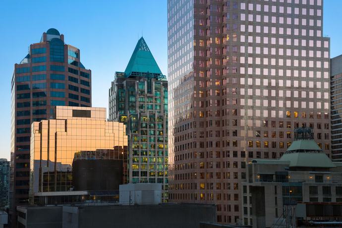 Imagen de los exteriores del Hotel EXchange Vancouver. Foto 16