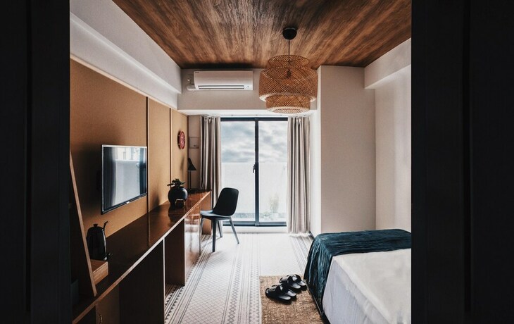 Imagen de la habitación del Hotel Earthmans Osaka-jo. Foto 26