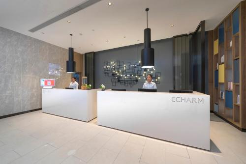 Imagen general del Hotel Echarm Haikou Zhongshan South Road East High Speed Railway Station. Foto 12