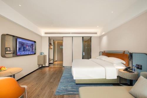 Imagen general del Hotel Echarm Laibin Financial Investment Building Zhenghe Pedestrian Street Shop. Foto 14