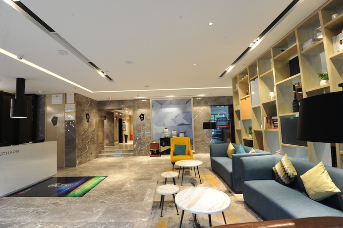 Imagen de los interiores del Hotel Echarm Nanning Qingxiushan. Foto 13