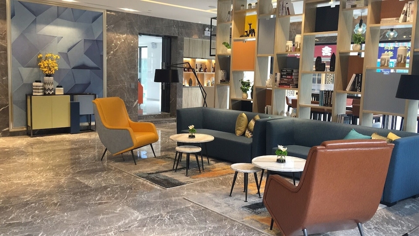 Imagen de los interiores del Hotel Echarm Nanning Qingxiushan. Foto 15