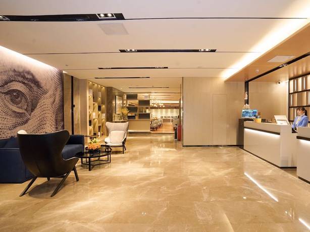 Imagen del bar/restaurante del Hotel Echarm Pazhou Convention and Exhibition Center Branch. Foto 2