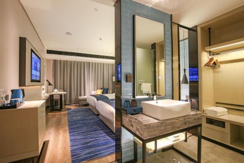 Imagen general del Hotel Echarm Pubei Chengxin Commercial Plaza. Foto 4