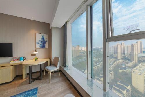 Imagen general del Hotel Echarm Wuhan Hanyang Wangjiawan Sixin Avenue Metro Station. Foto 12