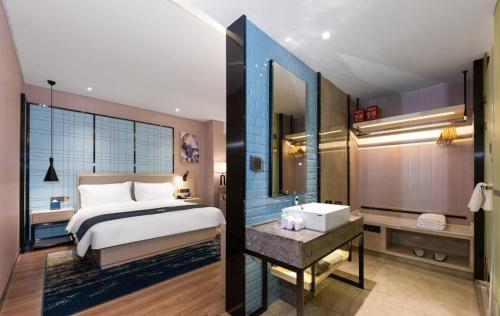 Imagen general del Hotel Echarm Wuhan Jiefang Park Zhaojiajiao Metro Station. Foto 10