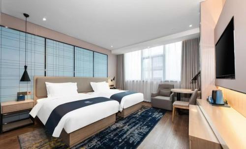 Imagen general del Hotel Echarm Wuhan Jiefang Park Zhaojiajiao Metro Station. Foto 11