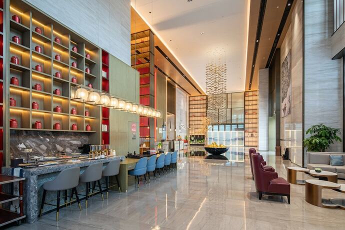 Imagen general del Hotel Echeng Shenzhen Tian'an Yungu. Foto 10