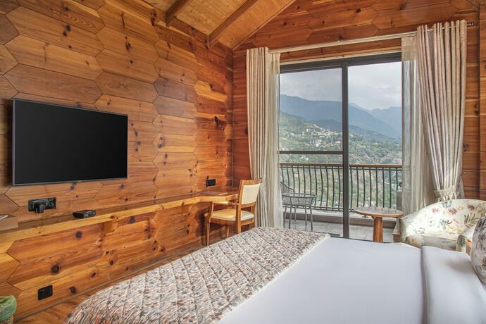 Imagen de la habitación del Hotel Echor Mandara Tree Villa Dharamshala. Foto 17