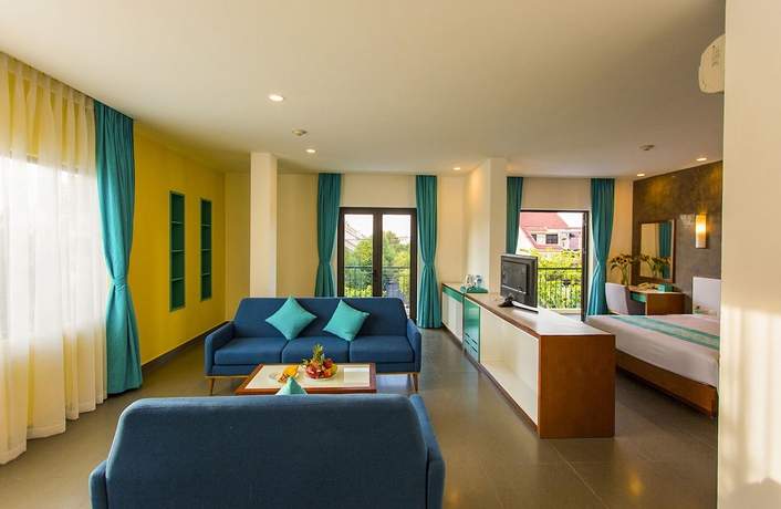 Imagen de los interiores del Hotel Êmm Hoi An. Foto 15