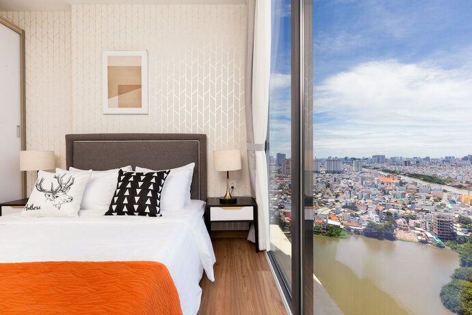 Imagen de la habitación del Hotel Eco Green Saigon Luxury Apartment. Foto 19