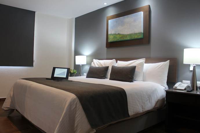 Imagen de la habitación del Hotel Eco Guadalajara Expo. Foto 5