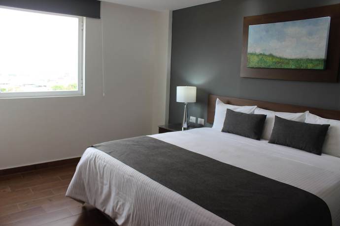 Imagen de la habitación del Hotel Eco Guadalajara Expo. Foto 6