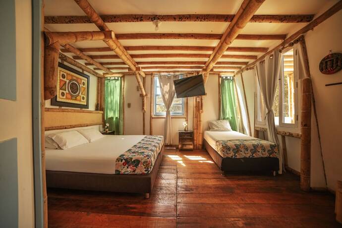 Imagen de la habitación del Hotel Eco Terrabella. Foto 13