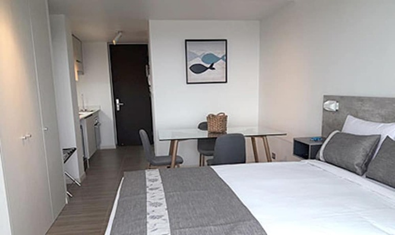 Imagen de la habitación del Hotel EcoApart Antofagasta. Foto 17