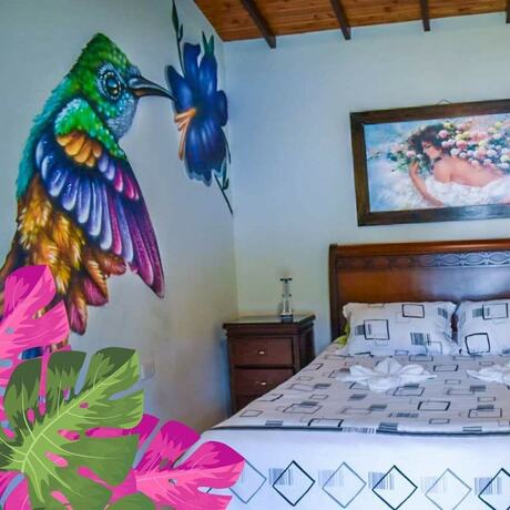 Imagen de la habitación del Hotel EcoColibr&iacute;. Foto 9