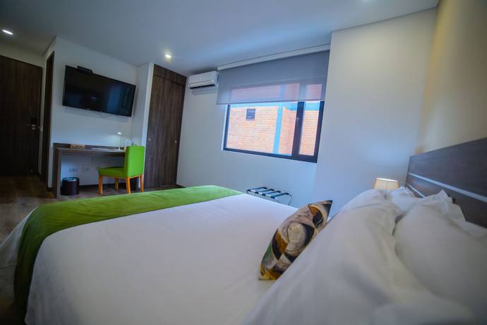 Imagen de la habitación del Hotel EcoHub Hotel Medellin. Foto 5