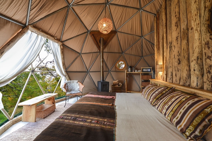 Imagen de la habitación del Hotel Ecocamp Patagonia. Foto 2