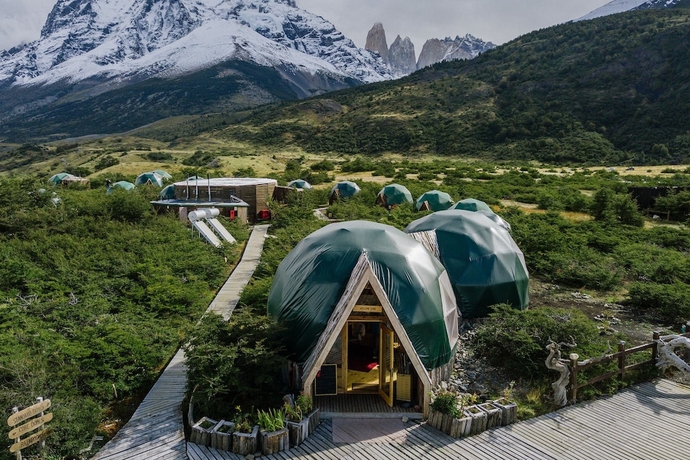Imagen de los interiores del Hotel Ecocamp Patagonia. Foto 18