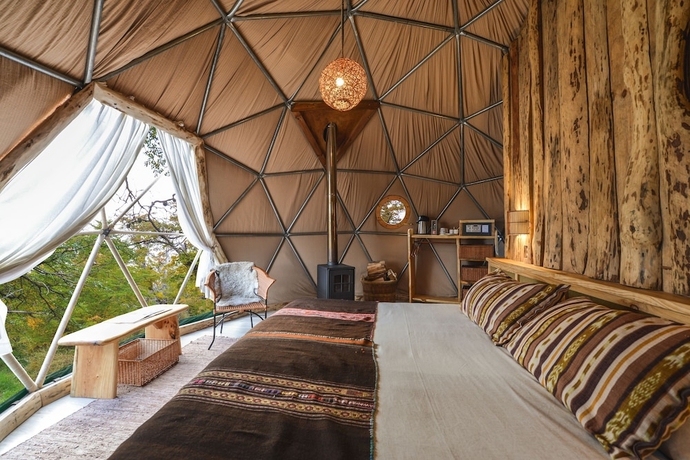 Imagen de la habitación del Hotel Ecocamp Patagonia. Foto 6