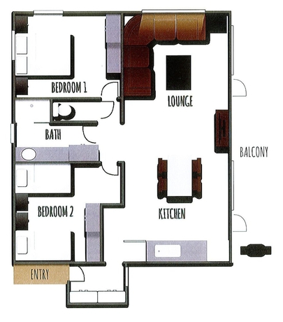Imagen de la habitación del Hotel Ecocrackenback 15 'Sustainable chalet close to the slopes.'. Foto 10