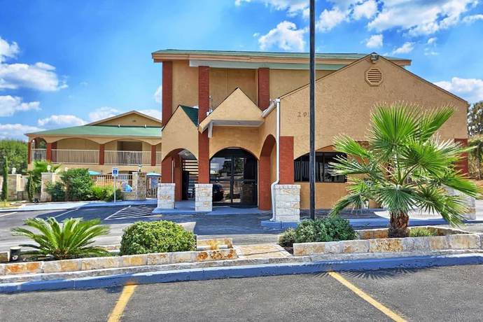 Imagen de los exteriores del Hotel Econo Lodge Austin South. Foto 6