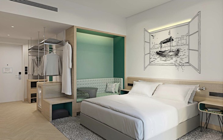 Imagen de la habitación del Hotel Ecos Dubai Al Furjan. Foto 5