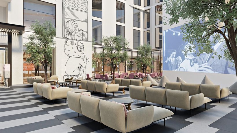 Imagen de los interiores del Hotel Ecos Dubai Al Furjan. Foto 8