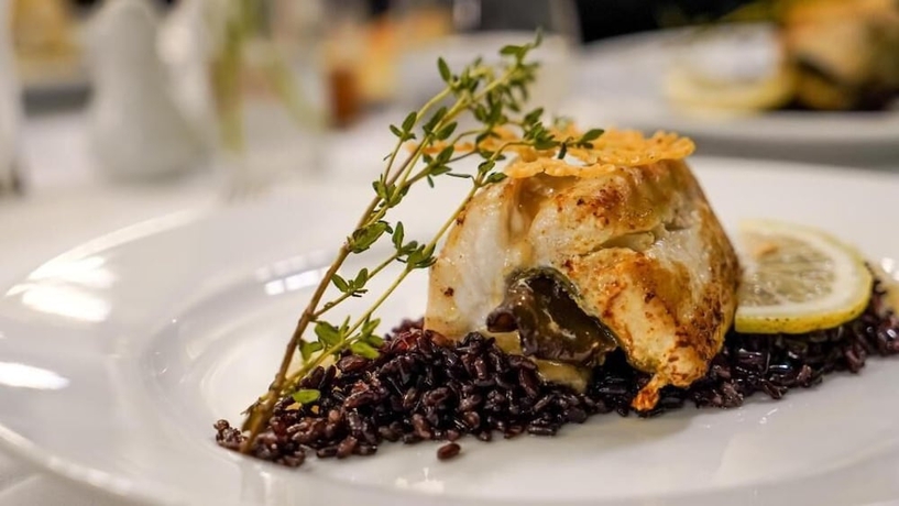 Imagen del bar/restaurante del Hotel Eden Boutique. Foto 3