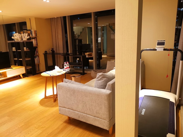 Imagen de la habitación del Hotel Efc Qingchengli Loft Apartment. Foto 11