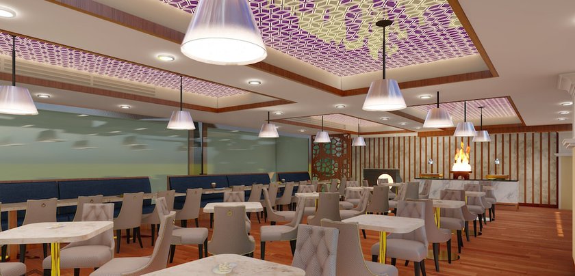 Imagen del bar/restaurante del Hotel Effotel By Sayaji Dehradun. Foto 10