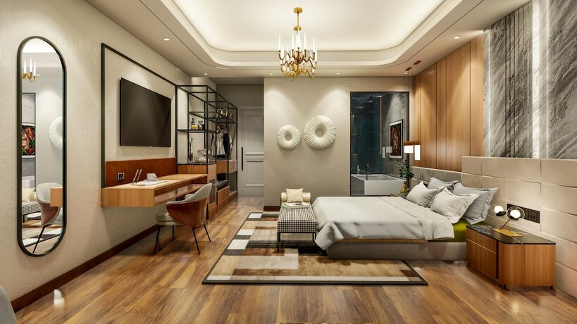 Imagen de la habitación del Hotel Ekant Retreat Resort. Foto 18