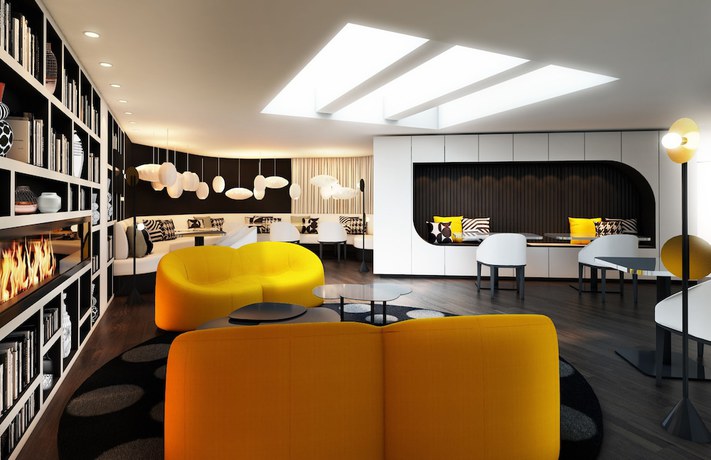 Imagen del bar/restaurante del Hotel Ekta. Foto 2