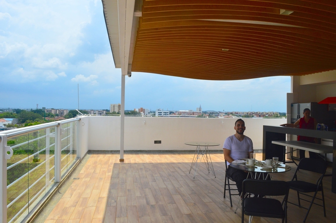 Imagen del bar/restaurante del Hotel El Alba, Cali. Foto 3