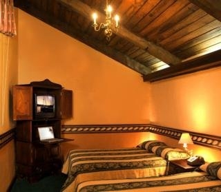 Imagen de la habitación del Hotel El Carmen, Antigua Guatemala. Foto 3
