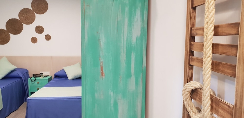 Imagen de la habitación del Hotel El Globo. Foto 3