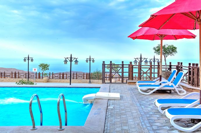 Imagen de la piscina del Hotel El Jabal Sokhna. Foto 17