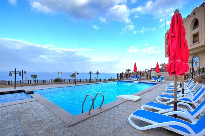 Imagen de la piscina del Hotel El Jabal Sokhna. Foto 19