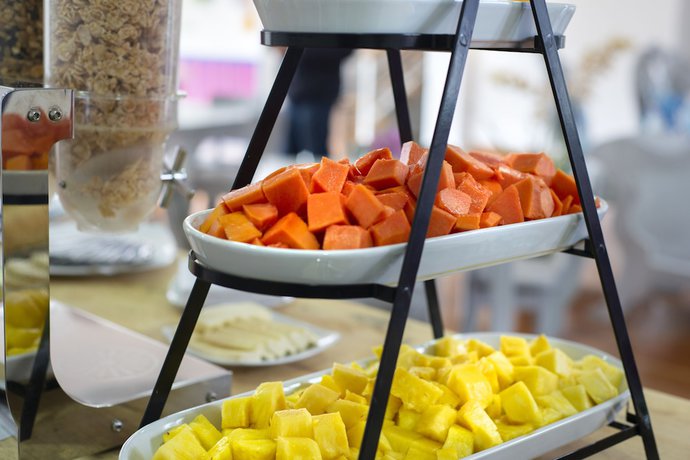 Imagen del bar/restaurante del Hotel El Jardin, Salento. Foto 4