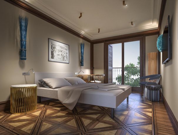 Imagen de la habitación del Hotel El Llorenç Parc De La Mar - Adults Only. Foto 11