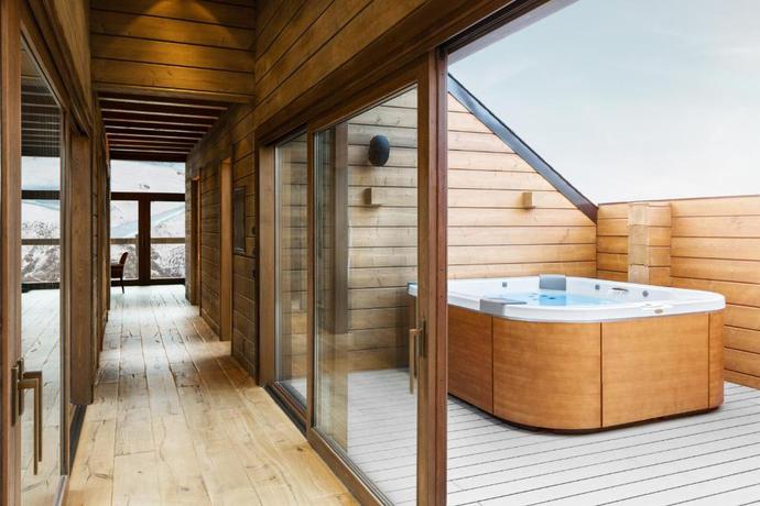 Imagen de los interiores del Hotel El Lodge Ski and Spa. Foto 13