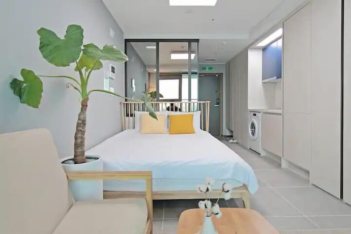 Imagen de la habitación del Hotel El Momento Gwangan. Foto 16