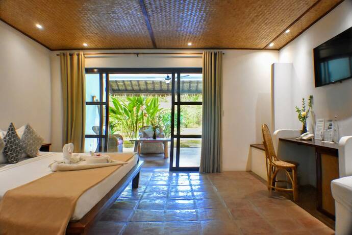 Imagen de la habitación del Hotel El Nido Moringa Resort. Foto 16