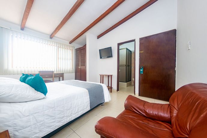 Imagen de la habitación del Hotel El Recuerdo. Foto 11