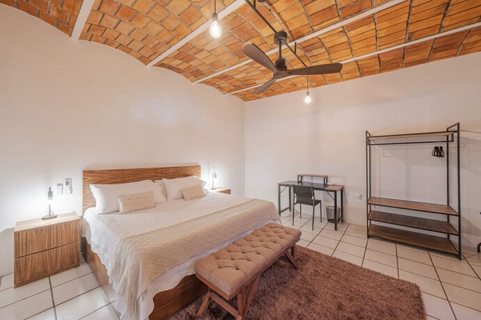 Imagen de la habitación del Hotel El Refugio de Sayulita - Health and Wellness House. Foto 18