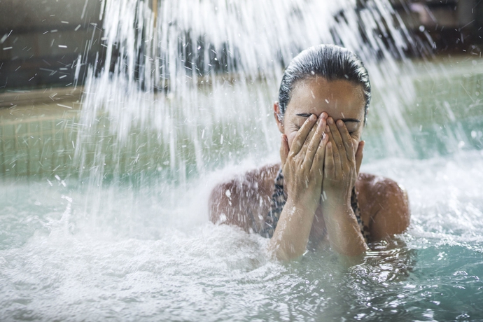 Imagen de la piscina del Hotel El Rodat Hotel Village Spa. Foto 14
