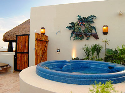 Imagen de los interiores del Hotel El Taj Oceanfront and Beachside Condo. Foto 10