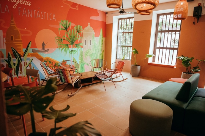 Imagen de los interiores del Hotel El Viajero Cartagena - Hostel. Foto 14