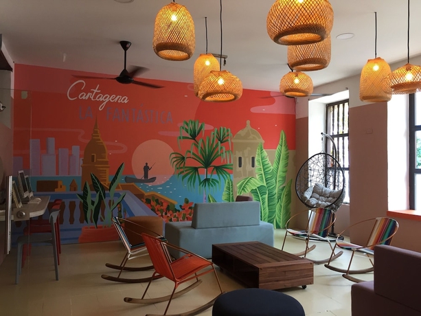 Imagen de los interiores del Hotel El Viajero Cartagena - Hostel. Foto 16